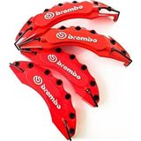 Fullback Uyumlu Brembo Kırmızı Kaliper Kapağı 4 Parça Ön Arka Set