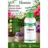 FullCrop Organik Bitki ve Çiçek Gübresi - Çiçek ve Kök Geliştirici - 1 LT