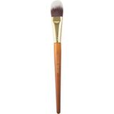 Fuller Brush Kılıflı 7 Parça Profesyonel Kozmetik Fırça Seti - Seyahat Kiti Fırçaları Pudra, Fondöten, Allık, Kapatıcı, Karıştırma, Vurgulayıcı Fanı Eyeliner, Konik Uç, Suni Deri Çanta - Siyah (Te