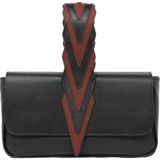 Fullish Archway Siyah - Bordo Omuz Çantası - 000-Siyah - Standart