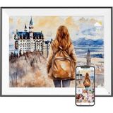 Fullja Büyük Akıllı Dijital Fotoğraf Çerçevesi 16.2" 32 GB