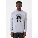 Fullmetal Alchemist Anime Logo Grimelanj Erkek Kapşonlu 3İp Sweatshirt