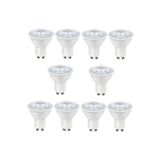 fullreyon 10 Adet 7 W. Amber Işık 1. Sınıf Ultra Kalite Gu10 Duy Led Ampul