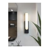 fullreyon 10 Watt, 3200 Kelvin Dekoratif Led Aplik, İç ve Dış Mekan Aydınlatma Armatürü, Led Duvar Apliği