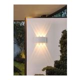 fullreyon 10 Watt, AMBER IŞIK Led Armatür, Modern Işık Desenli Aplik, Haiti Desen Armatür, İç Dış Mekan Aplik