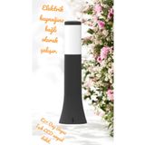 Fullreyon 10 Watt Beyaz Işık, 54 Cm Bahçe Duvar, Çim, Yürüyüş Yolu Armatürü, Bahçe Aydınlatma Apliği, Armatür