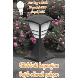 fullreyon 10 Watt Beyaz Işık Led Ampul Dahil, 32 Cm Dekoratif Bahçe Armatürü, Bahçe Duvar Apliği, Şık Armatür