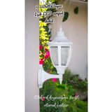 fullreyon 10 Watt Beyaz Işık Led Ampul Dahil, Teras, Balkon, Bahçe Duvar Apliği, Kamelya, Bungalov Armatürü