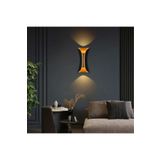 fullreyon 10 Watt Dekoratif Led Aplik, Modern Dış Mekan Aydınlatma Armatürü, Bahçe Duvar Aplik, Modern Armatür