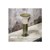 fullreyon 10 Watt Gün Işığı, Antik Eskitme 41 Cm, E27 Duylu Mantar Aplik, Bahçe, Çim, Teras, Duvar Armatürü