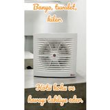 fullreyon 100lük Ultra Kaliteli, Tak & Unut Banyo Tuvalet, Kiler Aspiratörü, Hava Yeniler Koku Alır Aspiratör