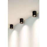 fullreyon 11 x 10 Cm, Metal Kasa 7 Watt BEYAZ IŞIK Gu10 Duy Sıva Üstü Tavan Armatürü Modern Metal Tavan Aplik