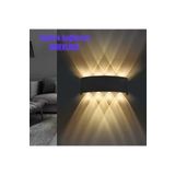fullreyon 15 Watt, Amber Işık Ledli, Çok Kaliteli İç ve Dış Mekan Aydınlatma Armatürü, Led Bahçe Duvar Apliği