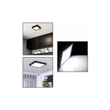 fullreyon 18 Watt Kare Metal Kasa 6500 Kelvin Ultra Kaliteli Sıva Üstü Led Tavan Armatürü, Sıva Üstü Led Panel