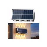 fullreyon 20 Watt, Çok Kaliteli, Güneş Enerjisi İle Çalışır Dekoratif Dış Mekan Aplik Solar Bahçe Duvar Aplik