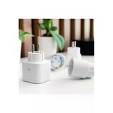 Fullreyon 3 Adet Uzaktan Telefonla Kumanda Edilen Akıllı Priz, Unutkan Tembel Prizi Vesvese Giderici Wifi Priz