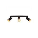 Fullreyon 3 X 7 Watt Günışığı Alüminyum Kasa Dekoratif İç Mekan Tavan Ve Duvar Spotu 3 Spotlu Gu10 Duy Armatür