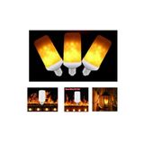 Fullreyon 3'Lü Paket 3 Işık Modlu, Alev Efektli 5 Watt, E27 Duy Led Ampul, Alev Efektli Çok Kaliteli Led Ampul