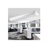 fullreyon 5 Adet 60 Cm, Ultra Kaliteli, Beyaz Işık 18 Watt Led Bant Armatür İşletme Ev, Ofis, Fabrika Armatürü