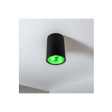 Fullreyon 7 Watt Yeşil Işık Gu10 Ledli, 10 Cm, Alüminyum Kasa Sıva Üstü Dekoratif Tavan Armatürü, Led Aplik