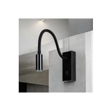 fullreyon Aç - Kapa Düğmeli, Elektrik Kaynağına Bağlı Çalışır, 3 Watt Günışığı Metal Kasa, Oynar Baş Led Aplik