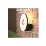 fullreyon Elektrikle Çalışır, 10 Watt, 3000 Kelvin Led Aplik, İç ve Dış Mekan, Bahçe Duvar Armatürü, Led Aplik