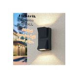 fullreyon Elektrikle Çalışır, 3000 Kelvin Günışığı 6 Watt Led Aplik, Bahçe, Balkon, Banyo, Teras, Duvar Aplik