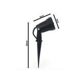 fullreyon Elektrikle Çalışır, 5 Watt Günışığı Kazıklı Bahçe Armatürü, Çim, Çiçek, Ağaç Aydınlatma Led Armatür