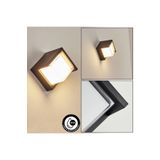 fullreyon Elektrikle Çalışır, Alüminyum Kasa, 6 Watt Dekoratif Led Aplik, Bahçe, Balkon, Salon, Banyo Aplik