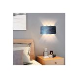 fullreyon Gümüş Eskitme 10 Watt Günışığı Ledli Dekoratif Işık Süzmeli İç ve Dış Mekan Led Aplik, Led Armatür