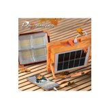 fullreyon Güneş Enerjisi İle Dolan Powerbank, 200 Watt Solar Projektör, 4 Işık Modlu, SOS Yardım Çakarlı Fener