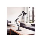 fullreyon Metal Masa Lambası, Akrobat Yaylı 360° Açılı Ayarlanabilir, Hareketli Modern Çalışma Masası Lambası
