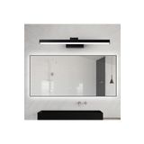 fullreyon Oynar Başlı 60 Cm, 12 Watt Beyaz Işık Kuğu Aplik, Ayna Tablo Üstü Kuğu Armatür, Modern Led Aplik,