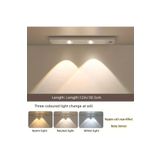 fullreyon Şarzlı, Sensörlü, 6 Watt, Alüminyum Kasa, Dolap İçi, Tezgah Altı, Çok Amaçlı, Işık Desenli Aplik