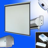 FullScreen Motorlu 240x200 cm Projeksiyon Perdesi