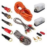 Fullsound G-506D 8ga Oto Anfi Kablo Seti - Renkli