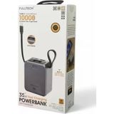 Fulltech Aura Akse 10000 Mah 35W Hızlı Şarj Powerbank - Gri