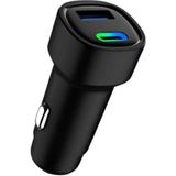 Fulltech FC15 48W Usb-C To Usb-A Araç Içi Şarj Aleti - renk - Siyah