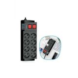 Fulltech FTR-08 8'li 3 Usbli 2 m Termal Akım Korumalı Uzatma Kablosu Çoklu Priz