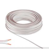 Fully 2x1.50mm Hoparlör Kablosu 100mt Beyaz Renk