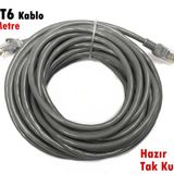 Fully 5 m CAT6 Hazır Fişli Kablo