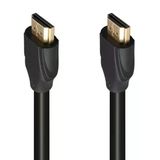 Fully G-507DS Plastik Düz Siyah 10 Metre Gold Hdmi Kablo