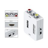 Fully G-537O Hdmı To Rca Mını Model 1920X1080 Plastık Kasa Cevırıcı Konvertor