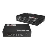 Fully G-538G 1.4V 1080P 3D 4 Portlu HDMI Splitter Dağıtıcı