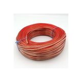 Fully Kablo 2X0.75 Yassı Kordon Bakır Kablo Şeffaf 100 Metre - Beklemeden Aynı Gün Bedava Kargo