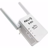 Fully S-833 A18 Priz Tipi Wifi Repeater Sinyal Güçlendirici 300 Mbps - Beyaz