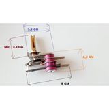 FullYedek Akımlı Tost Makinesi Termostat , 4 Taşlı Mil Uzunluğu 2,5 cm 10 Amper Ayar
