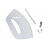 FullYedek Ariston Uyumlu Fmg 602 Mandal , Beyaz FMG602 Çamaşır Makinesi Mandalı