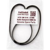 FullYedek HTD3M519-8MM Motor Kayışı , Ekmek Yapma Makinesi 3m 519 Kenar 8 mm Kayış