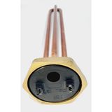 FullYedek Kazan Kalın Diş Rezistans 2000 Watt , Güneş Enerji Kazan Rezistansı 1-1,4 Inç 30 cm - Kombi